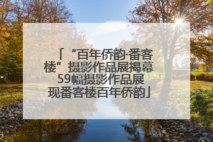 “百年侨韵·番客楼”摄影作品展揭幕 59幅摄影作品展现番客楼百年侨韵