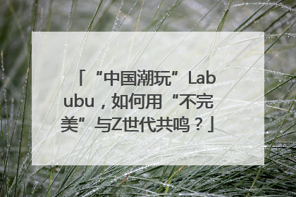 “中国潮玩”Labubu，如何用“不完美”与Z世代共鸣？