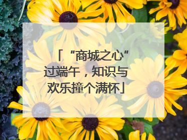 “商城之心”过端午，知识与欢乐撞个满怀