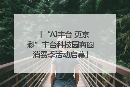 “AI丰台 更京彩”丰台科技园商圈消费季活动启幕