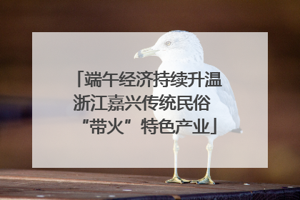 端午经济持续升温 浙江嘉兴传统民俗“带火”特色产业