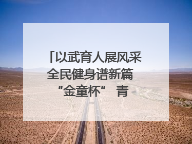 以武育人展风采 全民健身谱新篇 “金童杯” 青少年散打搏击邀请赛圆满落幕