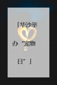 华沙举办“宠物日”