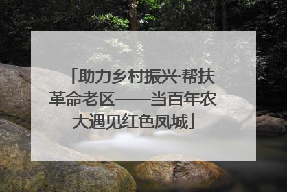 助力乡村振兴·帮扶革命老区——当百年农大遇见红色凤城