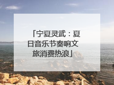 宁夏灵武：夏日音乐节奏响文旅消费热浪