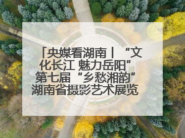央媒看湖南丨“文化长江 魅力岳阳”第七届“乡愁湘韵”湖南省摄影艺术展览盛大启幕