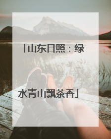 山东日照：绿水青山飘茶香