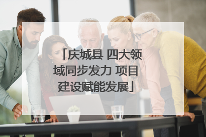庆城县 四大领域同步发力 项目建设赋能发展