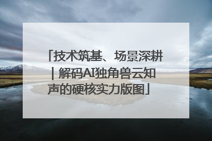 技术筑基、场景深耕｜解码AI独角兽云知声的硬核实力版图
