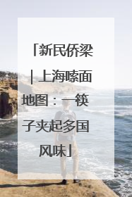新民侨梁｜上海嗦面地图：一筷子夹起多国风味