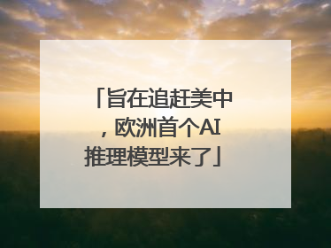 旨在追赶美中，欧洲首个AI推理模型来了