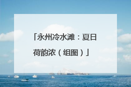 永州冷水滩：夏日荷韵浓（组图）