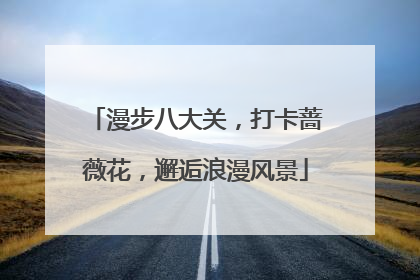 漫步八大关，打卡蔷薇花，邂逅浪漫风景