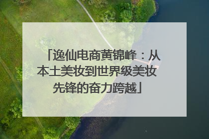 逸仙电商黄锦峰：从本土美妆到世界级美妆先锋的奋力跨越