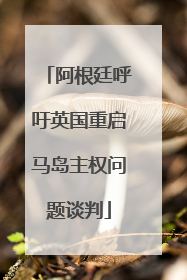 阿根廷呼吁英国重启马岛主权问题谈判