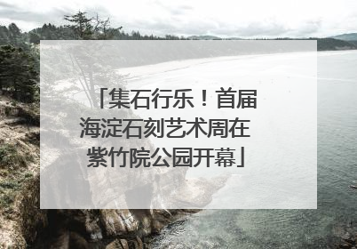 集石行乐！首届海淀石刻艺术周在紫竹院公园开幕