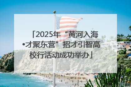 2025年“黄河入海•才聚东营”招才引智高校行活动成功举办
