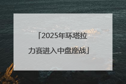 2025年环塔拉力赛进入中盘鏖战
