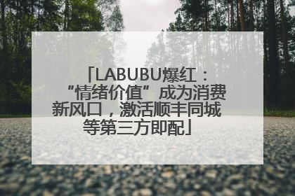 LABUBU爆红：“情绪价值”成为消费新风口，激活顺丰同城等第三方即配